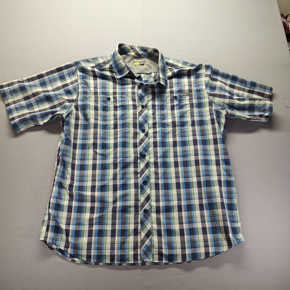 Eddie Bauer Multicolor Men's Dress Shirt Size Extra Large